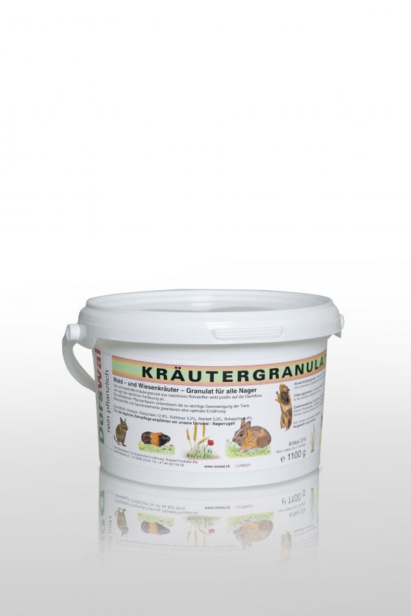 Dorswal Kräutergranulat für alle Nager