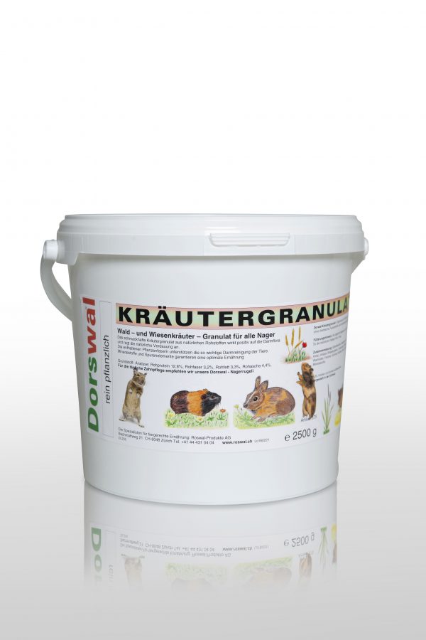 Dorswal Kräutergranulat für alle Nager