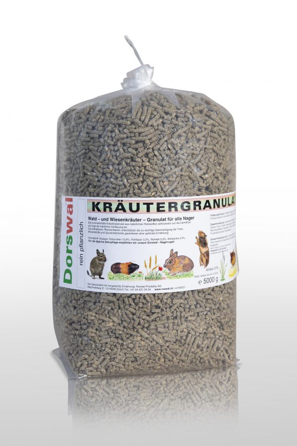 Dorswal Kräutergranulat für alle Nager